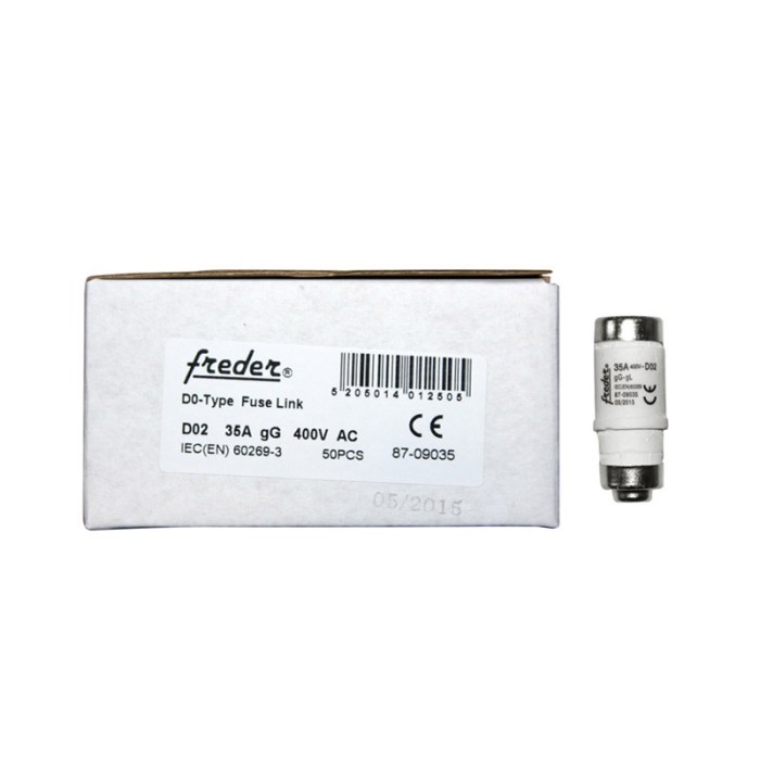 Ασφάλεια τήξεως - Φυσίγγιο Neozed D02/gG/gL/E18/35A Ασφάλειες Onetrade Ασφάλεια τήξεως - Φυσίγγιο Neozed D02/gG/gL/E18/35A Ασφάλειες Onetrade