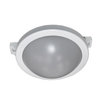 AD Led bulkhead wallmounted - Round With PC Cover/Φ172mm/10W/4000K/IP64/White Indoor Luminaires Onetrade