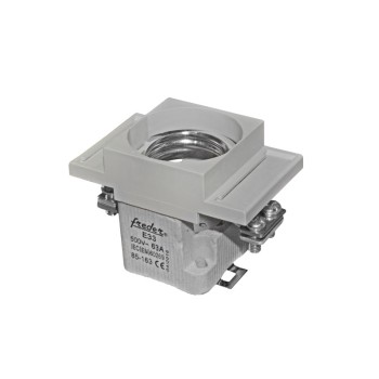 Βάση D στήριξης ράγας με κάλυμμα DIII E33 63A 2+2 βίδες Ασφάλειες Onetrade