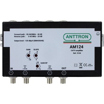 Anttron AM124 - Wideband CATV Ενισχυτής Anttron AM124 - Wideband CATV Ενισχυτής Ενισχυτές Onetrade