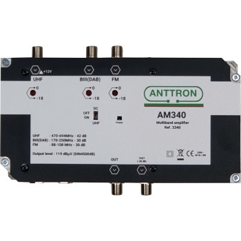 Anttron AM340LTE - Κεντρικός Ενισχυτής 5G Anttron AM340LTE - Κεντρικός Ενισχυτής 5G Ενισχυτές Onetrade