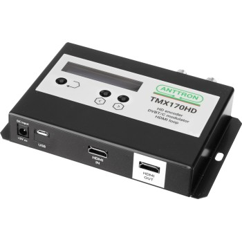 Anttron TMX170HD - HDMI Modulator DVB-T/C Anttron TMX170HD - HDMI Modulator DVB-T/C Modulator Audio - Video Onetrade