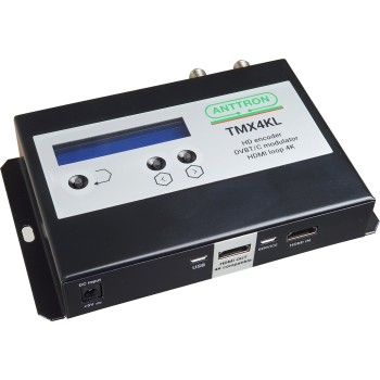 Anttron TMX4KL - HDMI Modulator DVB-T/C Anttron TMX4KL - HDMI Modulator DVB-T/C Modulator Audio - Video Onetrade