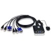 Aten IDATA CS-22U - USB VGA KVM Switch 2 θύρες Switcher Onetrade