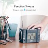 August MB300B - Mini MP3 Musicbox with FM Clock Radio Brown Wireless Speakers Onetrade