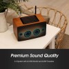 August WS350K - WiFi & Bluetooth Speaker, Brown Wireless Speakers Onetrade