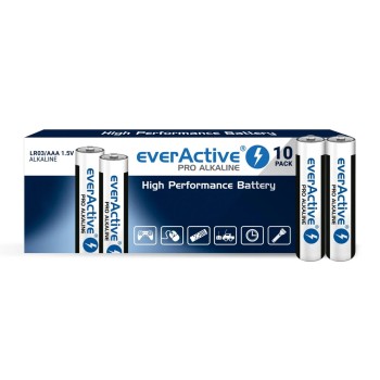 EverActive Pro Αλκαλικές Μπαταρίες AAA/1.5V/LR03-10 τεμ   Μπαταρίες Onetrade