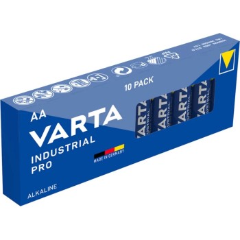 Varta Αλκαλική Μπαταρία  PRO 4006 Βιομηχανικού τύπου AA / LR6 / 1,5V, 10 τεμάχια Μπαταρίες Onetrade