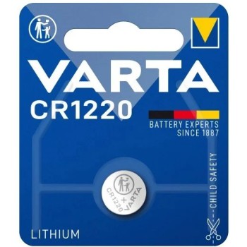 Varta - Lithium Battery Button cell CR1220, 1 pcs Batteries Onetrade