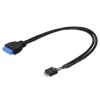 Delock ICOC USBH-308P - Internal Cable USB3.2 19 Pin Female/USB2.0 8 Pin Male 30cm Cables Onetrade Delock ICOC USBH-308P - Internal Cable USB3.2 19 Pin Female/USB2.0 8 Pin Male 30cm Cables Onetrade