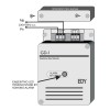 EDY- Wall mounted explosive gas detector (LPG) Fire protection
