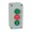 EL- Διακόπτης Τριών Μπουτόν EL1-BP339/1NO/1NC/1NO/IP65/Πράσινο-Κόκκινο