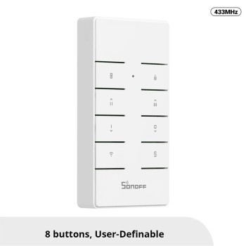 SONOFF RM433R2 - Remote Controller RF 433Mhz 8 Key Smart devices / Automation Onetrade