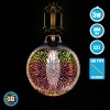 Λάμπα Ρετρό 3D-Galaxy Εφέ 5W/2700Κ/E27/G125 230V Λάμπες LED Filament