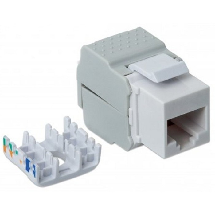 INTELLINET IWP-MD C6 / TLU - Keystone RJ45 UTP Cat6 white Connectors Onetrade INTELLINET IWP-MD C6 / TLU - Keystone RJ45 UTP Cat6 white Connectors Onetrade