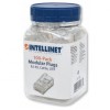 INTELLINET IWP-JAR-C5F - Male Plug RJ45 UTP For Cat5e Cable 10 pcs Connectors Onetrade