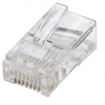 Techly IWP-JAR-C6RTY - Male Plug RJ45 UTP For Cat6 Cable 10 pcs Connectors Onetrade