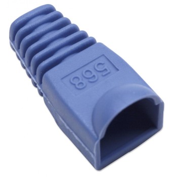 INTELLINET IWP-CBOOT-BL - Κάλυμμα για 6.2mm RJ45 Μπλε 10 τμχ Βύσματα Onetrade