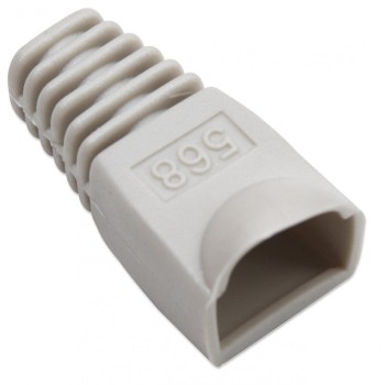 INTELLINET IWP-CBOOT-GR - Κάλυμμα για 6.2mm RJ45 Γκρί 10 τμχ Βύσματα Onetrade