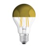 LEDVANCE OSRAM Λάμπα - LED A50 Fil Mirror Gold 6.5W 827 E27 Filament Λάμπες 