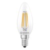 LEDVANCE OSRAM Λάμπα - CLASSIC B 40 FILAMENT V 3.4W 840 CLEAR E14 4000K Λάμπες LED Κεριά Ε14 LEDVANCE OSRAM Λάμπα - CLASSIC B 40 FILAMENT V 3.4W 840 CLEAR E14 4000K Λάμπες LED Κεριά Ε14