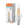 LEDVANCE OSRAM Λάμπα - CLASSIC B 40 FILAMENT V 3.4W 840 CLEAR E14 4000K Λάμπες LED Κεριά Ε14 LEDVANCE OSRAM Λάμπα - CLASSIC B 40 FILAMENT V 3.4W 840 CLEAR E14 4000K Λάμπες LED Κεριά Ε14