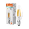 LEDVANCE OSRAM Λάμπα - CLASSIC B 60 FILAMENT V 5.9W 840 CLEAR E14 4000K Λάμπες LED Κεριά Ε14 LEDVANCE OSRAM Λάμπα - CLASSIC B 60 FILAMENT V 5.9W 840 CLEAR E14 4000K Λάμπες LED Κεριά Ε14