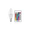 LEDVANCE OSRAM Λάμπα LED SCLB40 REM 4.9W/2700K E14 RGB Warm Λάμπες LED Διάφορες