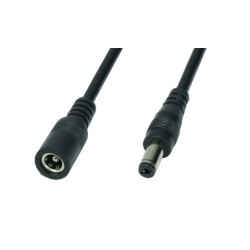 MPL-Καλώδιο POSDC-Y-PS25-1.0 με Θηλ Βύσμα 2,5x5,5x10 mm-Αρσ Υποδοχή 2.5/5.5 Μ=1000mm