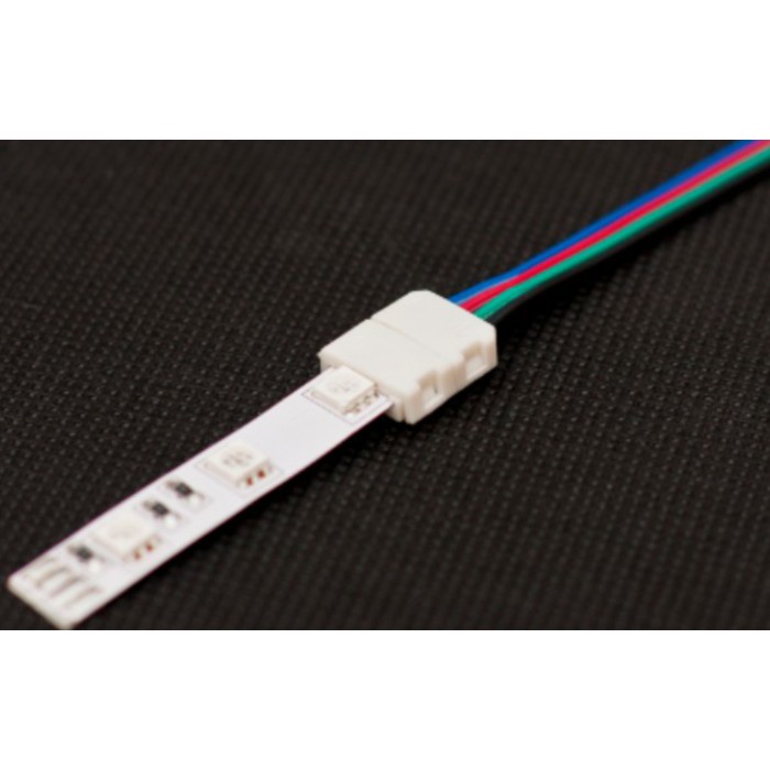 MPL Power Elektro CLICK-10A-RGB Connector Για RGB LED Ταινίες 10mm+Καλώδιο 4 Core 2τμχ Εξαρτήματα Onetrade MPL Power Elektro CLICK-10A-RGB Connector Για RGB LED Ταινίες 10mm+Καλώδιο 4 Core 2τμχ Εξαρτήματα Onetrade