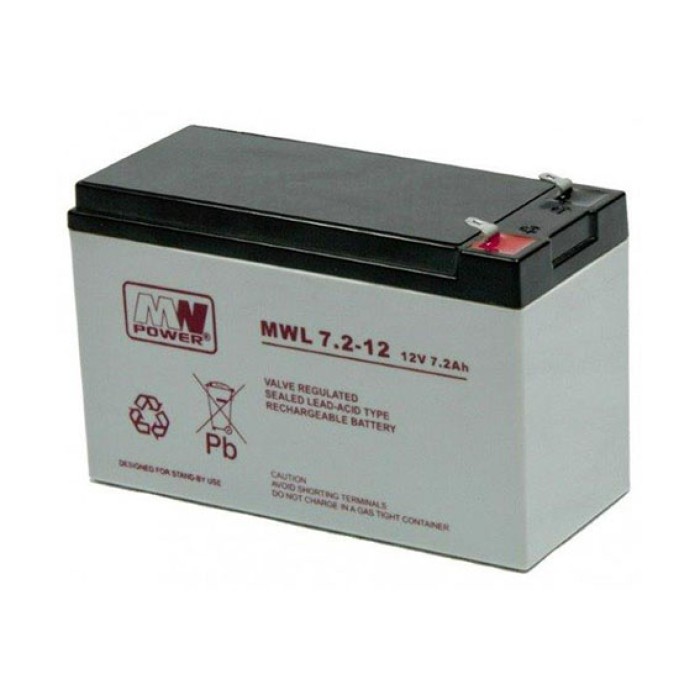 MPL Power Elektro Επαναφορτιζόμενη Μπαταρία Μολύβδου - MWL 12V/7.2Ah Μπαταρίες Μολύβδου Onetrade MPL Power Elektro Επαναφορτιζόμενη Μπαταρία Μολύβδου - MWL 12V/7.2Ah Μπαταρίες Μολύβδου Onetrade