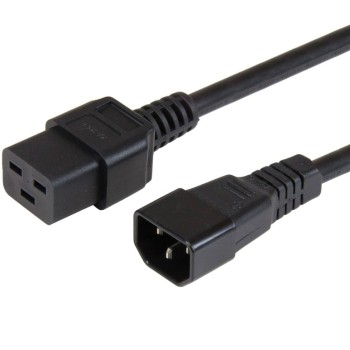 Manhattan ICOC 066-NC - Power Cable 2m C19 Female to C14 Male Cables Onetrade