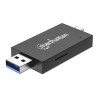 Manhattan IUSB-CARD-735 - USB 3.0 Combo USB-C™/USB-A Multi-Card Reader/Writer USB Hubs Onetrade Manhattan IUSB-CARD-735 - USB 3.0 Combo USB-C™/USB-A Multi-Card Reader/Writer USB Hubs Onetrade