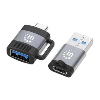 Manhattan IADAP USB31-AC-MULTI - Set of USB-C to USB-A & USB-A to USB-C Adapter Manhattan IADAP USB31-AC-MULTI - Set of USB-C to USB-A & USB-A to USB-C Adapter Computer accessories Onetrade