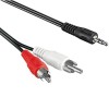 Manhattan ICOC 018-NC-20 - Καλώδιο Ήχου Stereo Jack 3.5mm Σε 2 RCA 1,5m Καλώδια Onetrade
