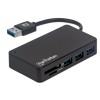 Manhattan IUSB3-HUB3SDM - USB3.2 3Port And 1 Hub SD Card Reader USB Hubs Onetrade