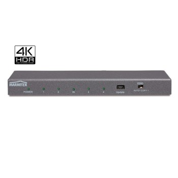 Marmitek Split 614 UHD 2.0 - HDMI Splitter with 3D | 4K60 (4:4:4) | HDCP 2.2 | - 1 in / 4 out HDMI Splitters Onetrade
