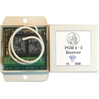 Odytronics Ασύρματος Δέκτης PGM 4-2/RF 433 Mhz