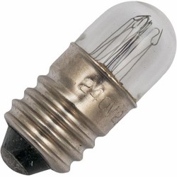 Λάμπα Νυκτός Εντοιχισμού 2.4W E10 230V 10ma 10X23mm