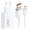 Xiaomi MDY-17-EF Bulk - Quick Charge Charger with USB-A Port and USB-C Cable 45W White