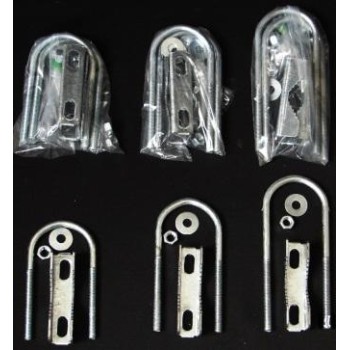 Mast Clamp Large 50mm Set of 2 pieces Extension poles Onetrade