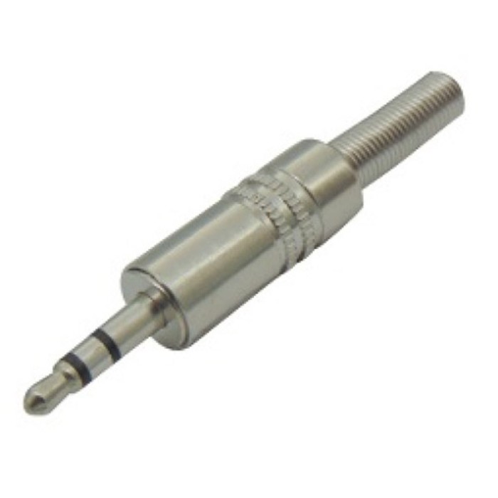 Καρφί Stereo 3.5mm² Μεταλλικό Νίκελ JT3009 D013 3 τμχ Βύσματα Onetrade Καρφί Stereo 3.5mm² Μεταλλικό Νίκελ JT3009 D013 3 τμχ Βύσματα Onetrade