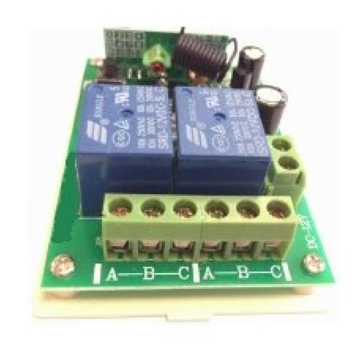 Remote control of 2 channels 50m/12VDC-PT050SET Garage door remote controls Onetrade Remote control of 2 channels 50m/12VDC-PT050SET Garage door remote controls Onetrade