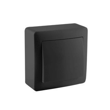 Stinel-Karin Wall mount Button IP20 Black Stinel-Karin Wall mount Button IP20 Black Light Switches Onetrade