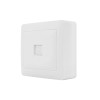Stinel-Karin RJ45 Data Socket Single Wall Mount IP20-Cat6 White Cable Switches Onetrade Stinel-Karin RJ45 Data Socket Single Wall Mount IP20-Cat6 White Cable Switches Onetrade