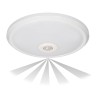 RP Zonda Ceiling Light with PIR Sensor- PC Cover/Φ290mm/16W/4000K/White Indoor Luminaires Onetrade