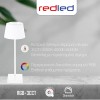 RP- Επιτραπέζιο Επαναφορτιζόμενο Πορτατίφ Μαύρο-Μαύρο 3.600mAh/4W/RGB+3CCT/Dimmable Φωτιστικά Γραφείου RP- Επιτραπέζιο Επαναφορτιζόμενο Πορτατίφ Μαύρο-Μαύρο 3.600mAh/4W/RGB+3CCT/Dimmable Φωτιστικά Γραφείου