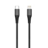 RP Καλώδιο Φόρτισης - USB TYPE-C σε Lightning 12W 1m Μαύρο Καλώδια Onetrade