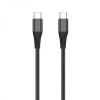 RP Καλώδιο Φόρτισης - USB TYPE-C σε TYPE-C 18W 1m Μαύρο Καλώδια Onetrade