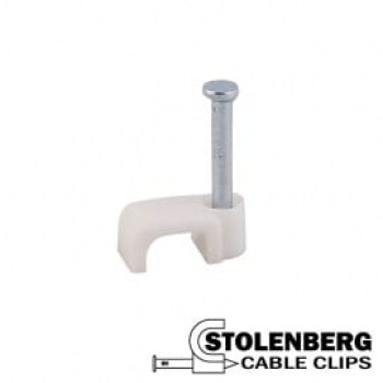 RP Stolenberg Cable clip 5/20 flat 100 pcs Cable Clips Onetrade